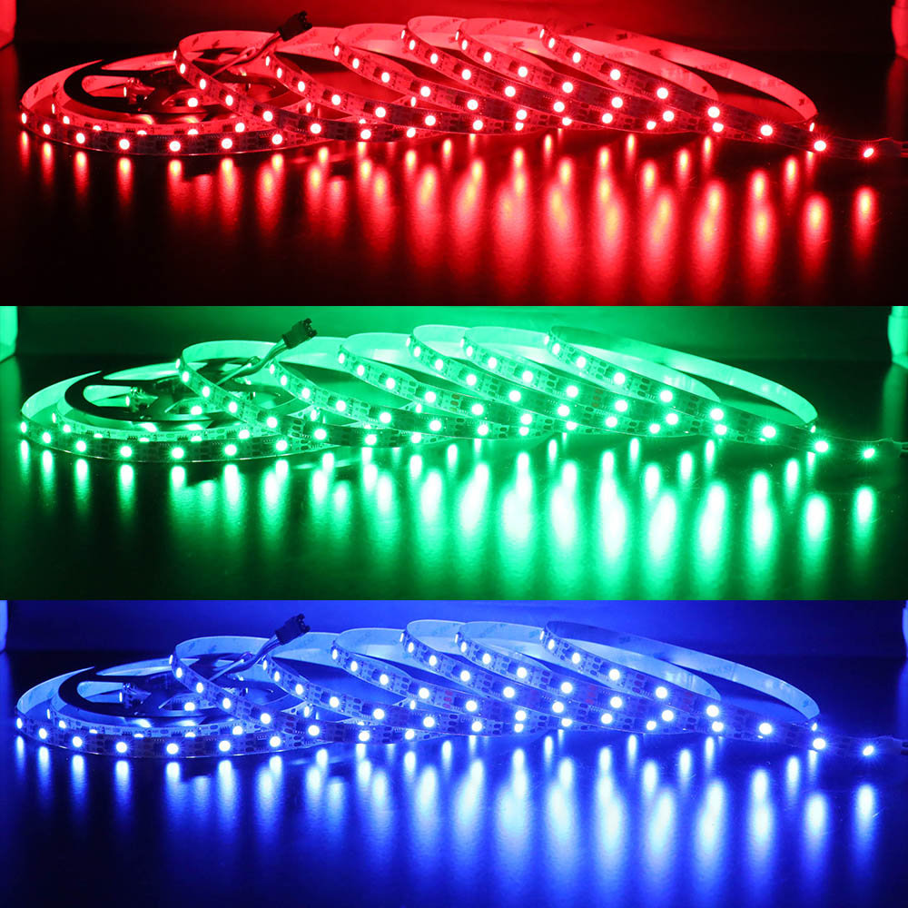 UCS1903 DC5V Series Flexible LED Strip Lights, Programmable Pixel Full Color Chasing, Indoor Use, 210LEDs 16.4ft Per Reel By Sale UCS1903 DC5V Series Flexible LED Strip Lights, Programmable Pixel Full Color Chasing, Indoor Use, 210LEDs 16.4ft Per Reel By Sale